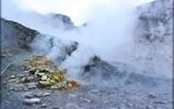 Pozzuoli fumi della solfatara