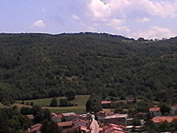 Borgorose panorama montagna